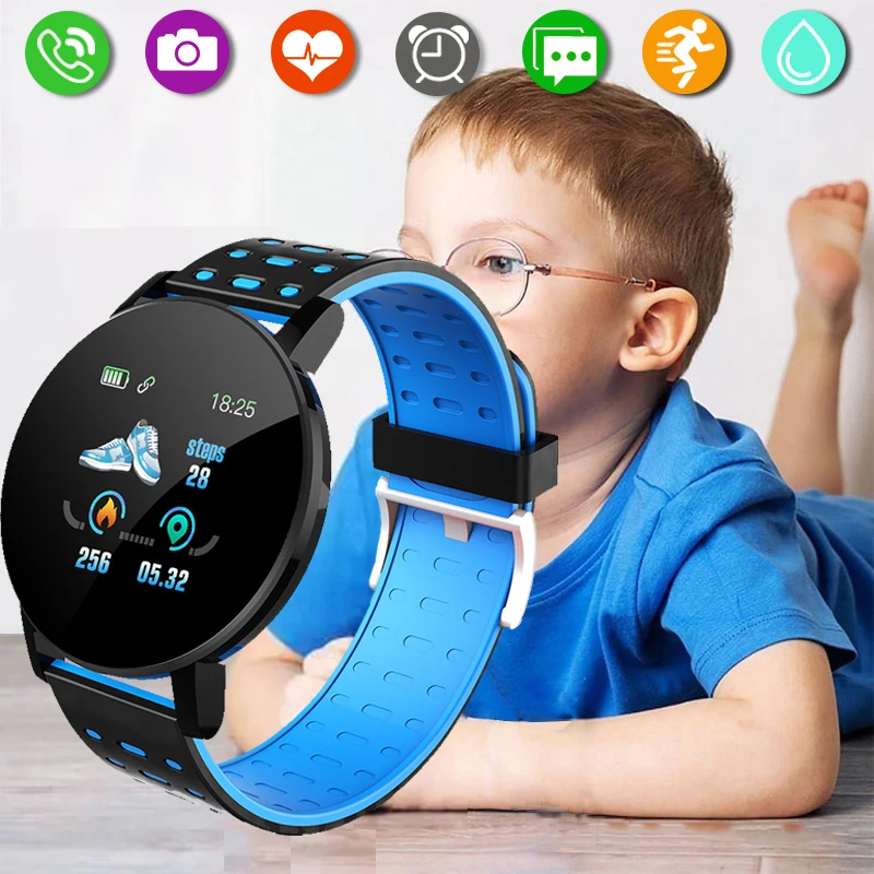 Smartwatch Digital Watches For Boys - Çocuk Spor akıllı saat Led Dijital