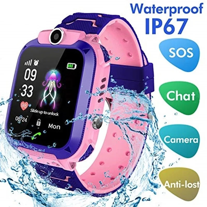 Smartwatch Digital Watches For Boys - 2G Çocuklar akıllı saat Acil Durum