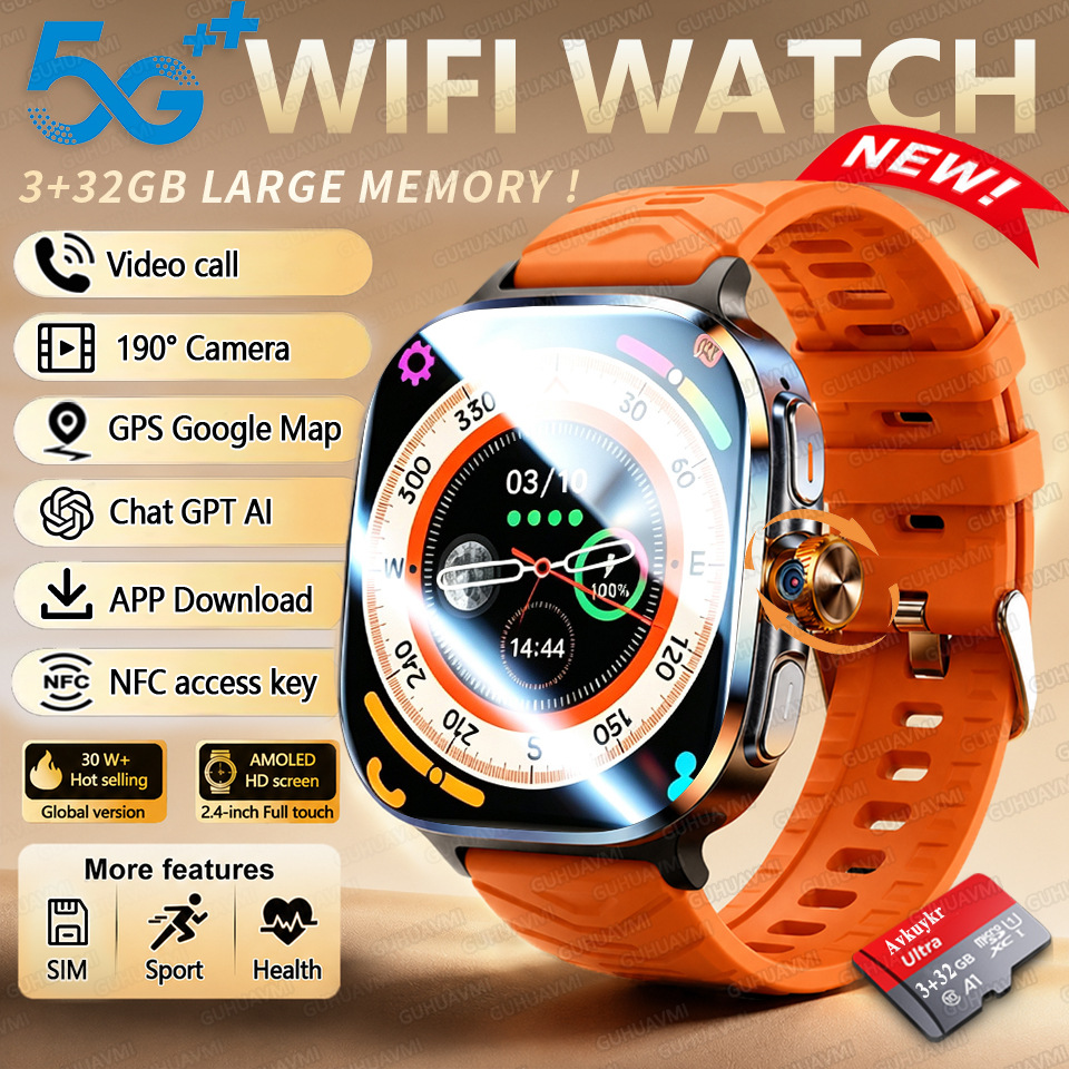 Smartwatch Watches For Women With Gps - 5G Akıllı Saat Erkek Kadın GPS