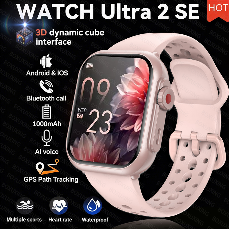 Smartwatch Watches For Women With Gps - Watch Ultra K62 Erkek Kadın 1000mAh