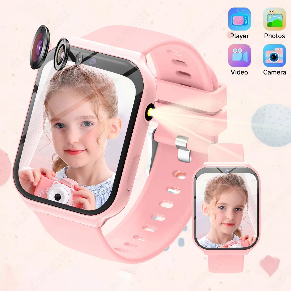 Smartwatch Watches Birthday Gift For Boys - Çocuklar İçin Yeni Akıllı Saat HD