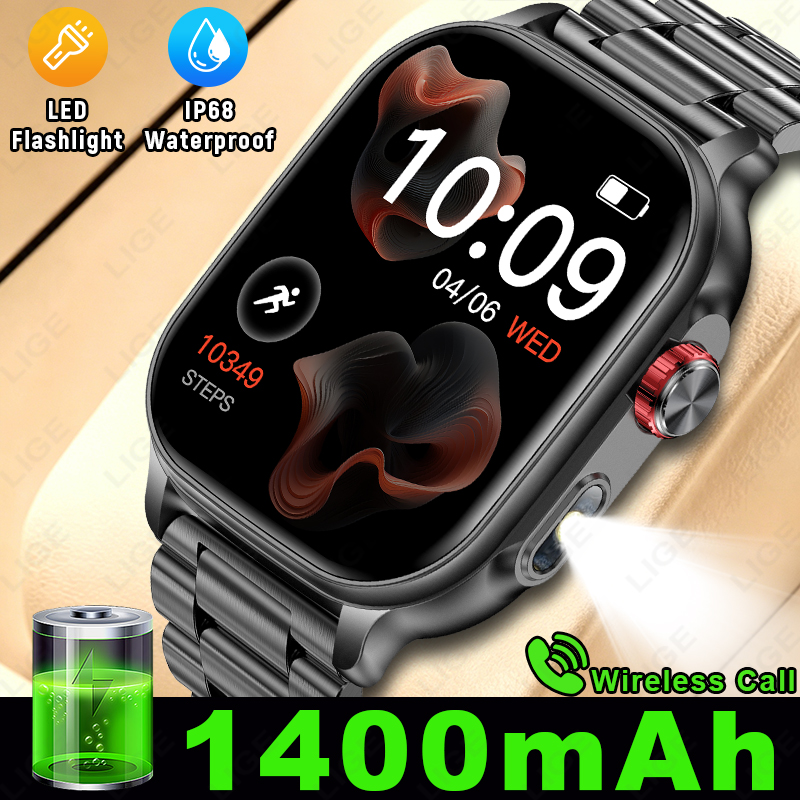 Smartwatch New Watches For Women - LIGE Yeni 1400mAh Büyük Pil Akıllı