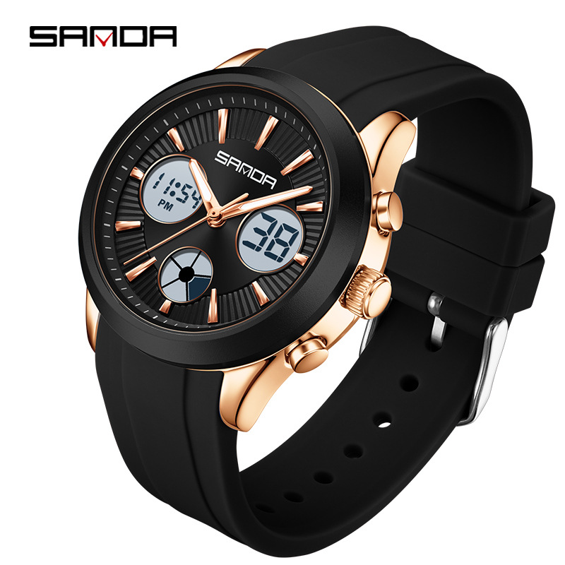Smartwatch Sports Watches For Women - SANDA elektronik saat ışıklı 3 saatlik