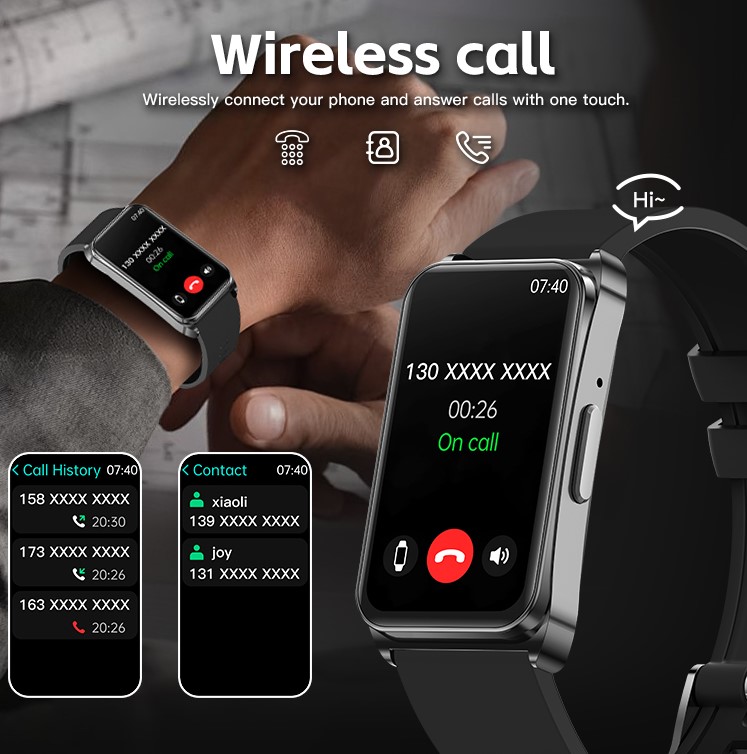 Watch Vs Smartwatch - İnce Hafif Bileklik VS 11 Pro