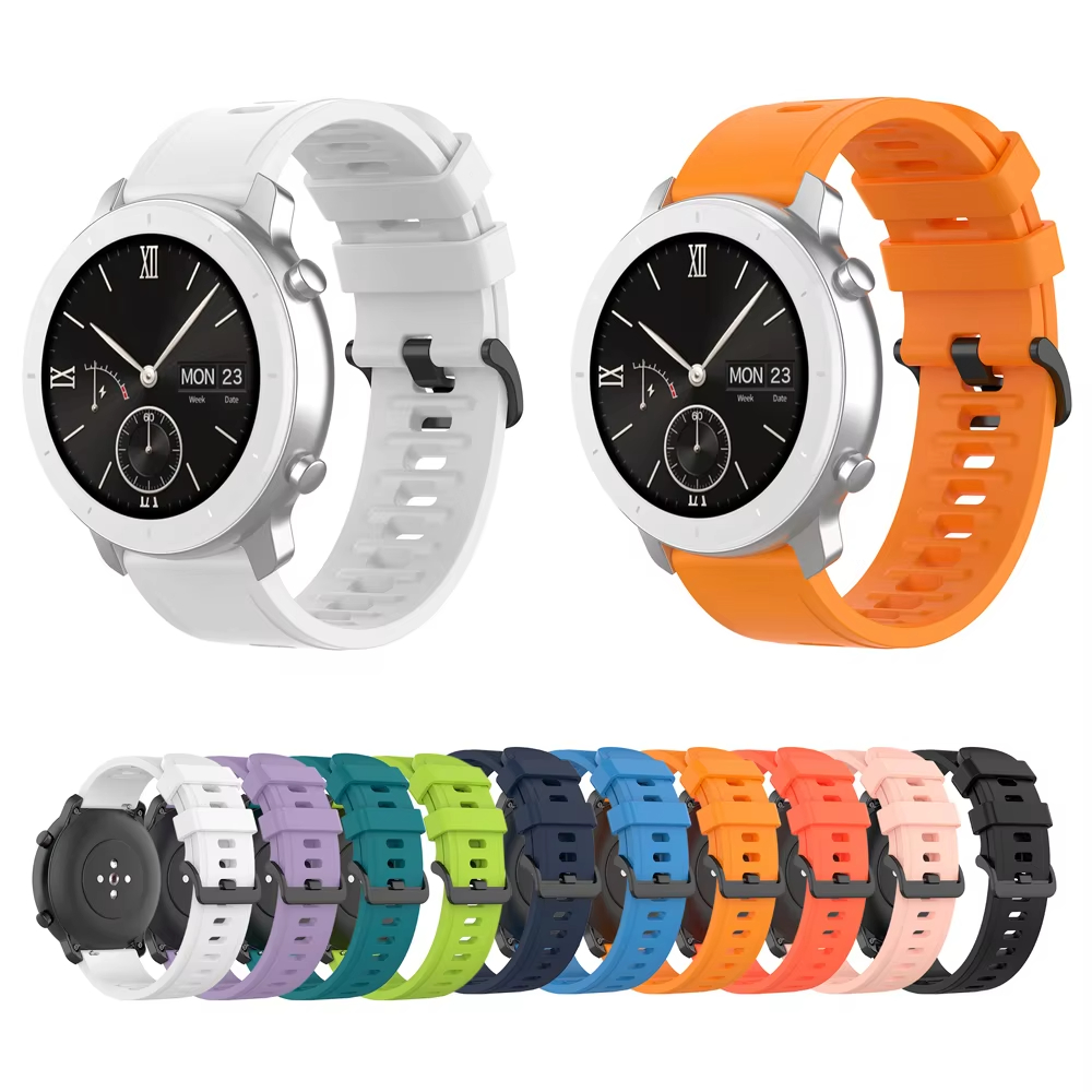Smartwatch Pebble Watches - 22mm Silikon Kordonlu Saat Bileklik LG