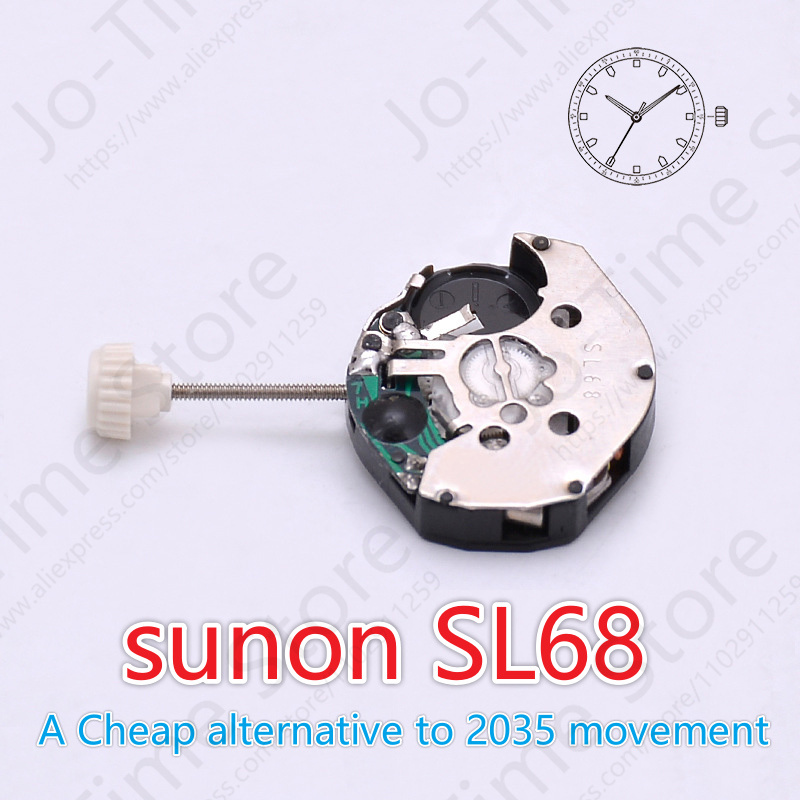 Sunon Sl68 Quartz Saat Hareket - Watch Movement Rotor incelemesi ve fiyatı