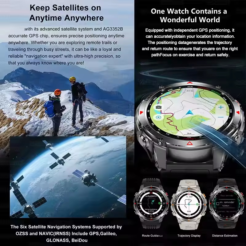 2025 Yeni T-Rex 3 Açık Hava GP - Smartwatch Running Watches For Men incelemesi ve fiyatı
