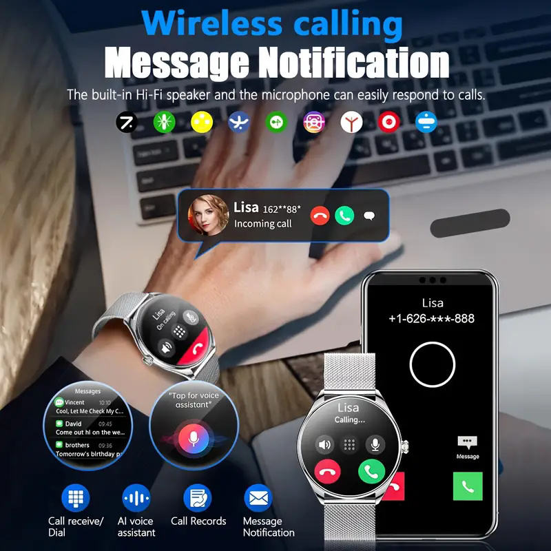 2026 Yeni Ultra İnce Akıllı Sa - Watches Ladies Smartwatch incelemesi ve fiyatı