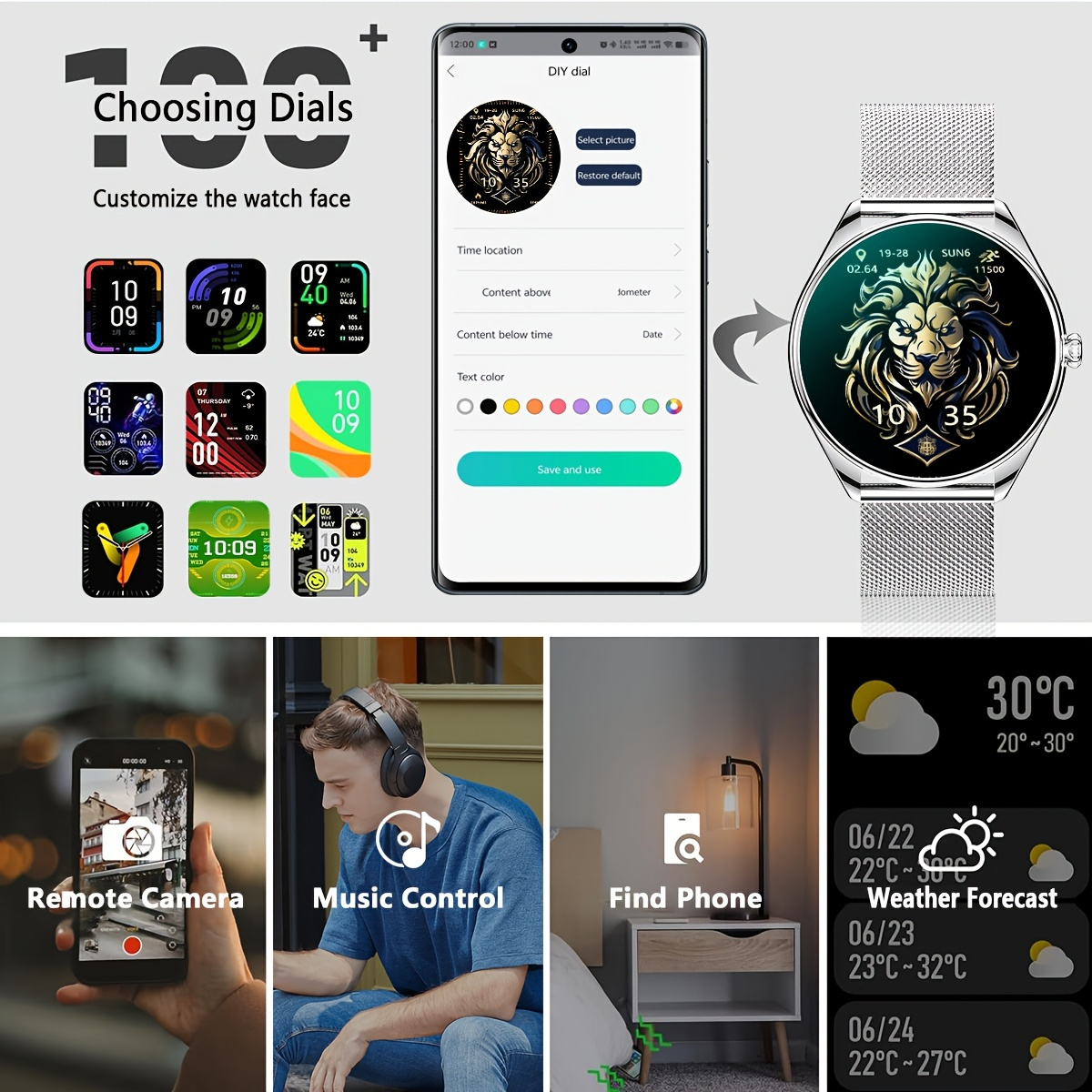 2026 Yeni Ultra İnce Akıllı Sa - Watches Ladies Smartwatch incelemesi ve fiyatı