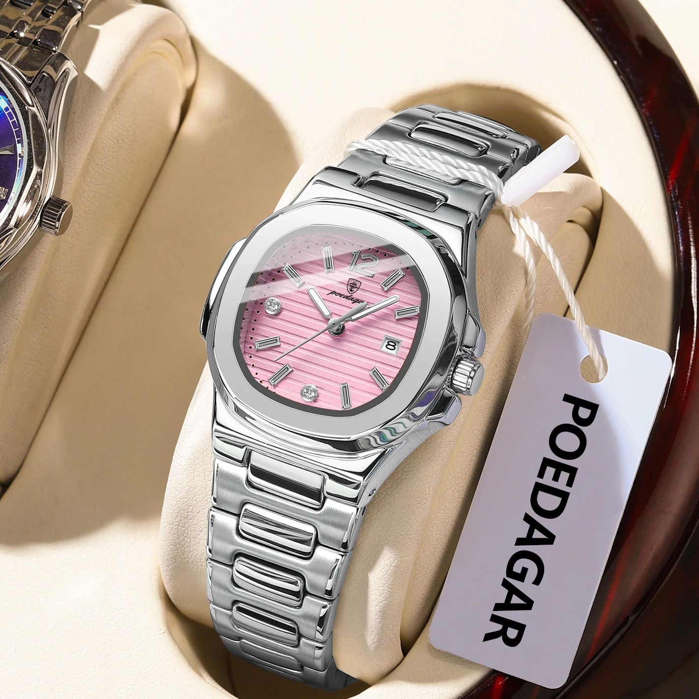 POEDAGAR Kare Moda Kadın Kol S - Waterproof Diving Watch incelemesi ve fiyatı
