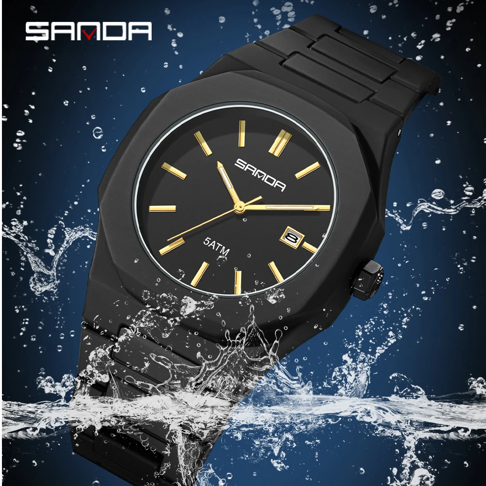 SANDA yeni moda kuvars saat, e - Smartwatch New Watches For Women incelemesi ve fiyatı
