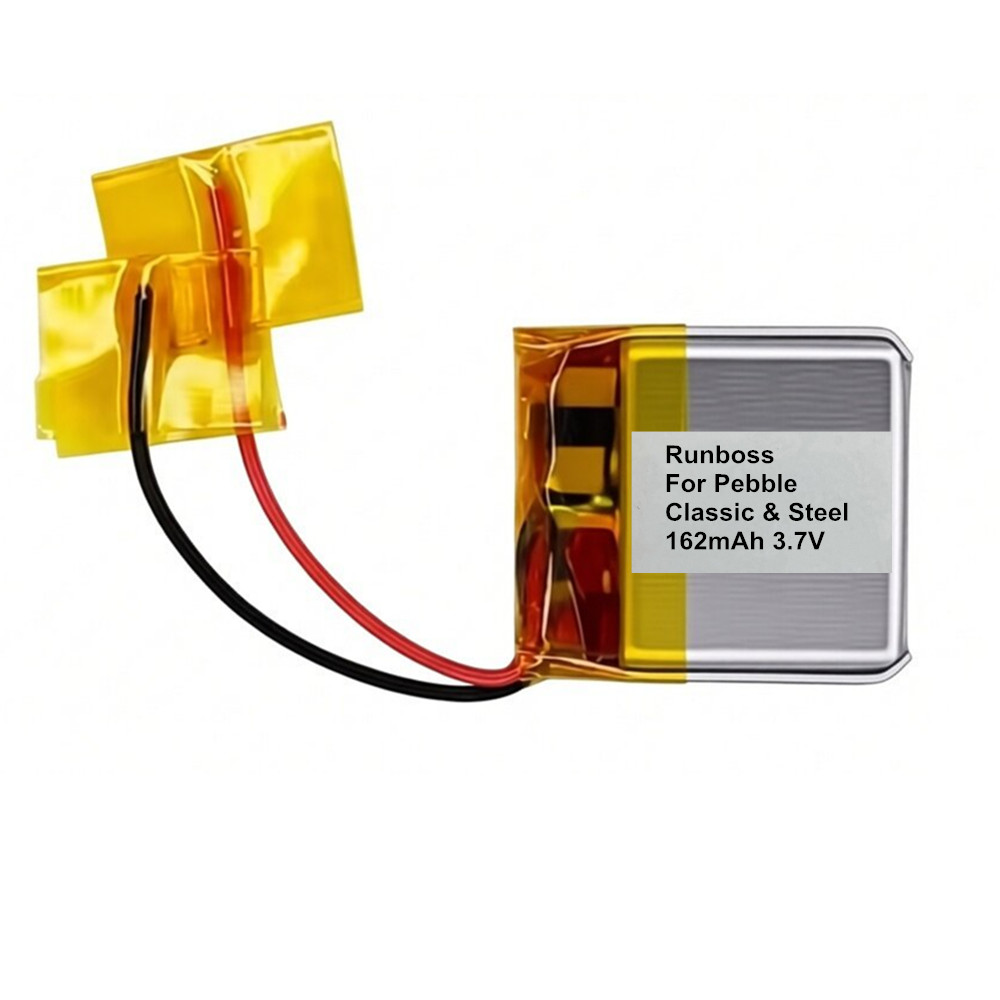 2 Adet/Lot 162mAh 3.7V Lityum  - Smartwatch Pebble Watches incelemesi ve fiyatı