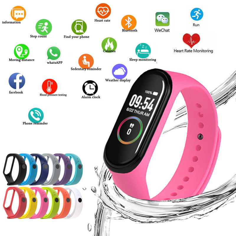 M4 akıllı saatler spor bilekli - Smartwatch Watches Brands For Women incelemesi ve fiyatı