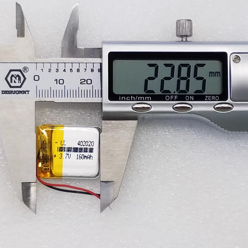 402020 3.7V 160mAh Li-Polimer  - Smartwatch Pebble Watches incelemesi ve fiyatı