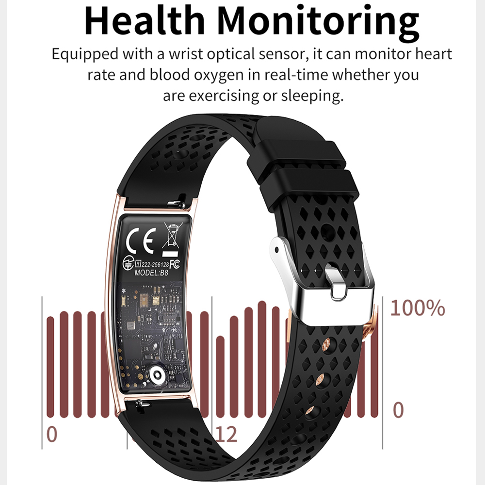 Ultra-İnce Akıllı Bilezik Kadı - Watches Ladies Smartwatch incelemesi ve fiyatı