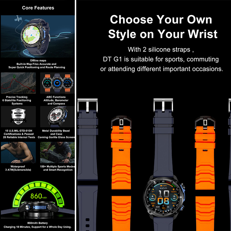 Yaocx Erkek Akıllı Saat Yeni A - Smartwatch Watches For Men With Gps incelemesi ve fiyatı