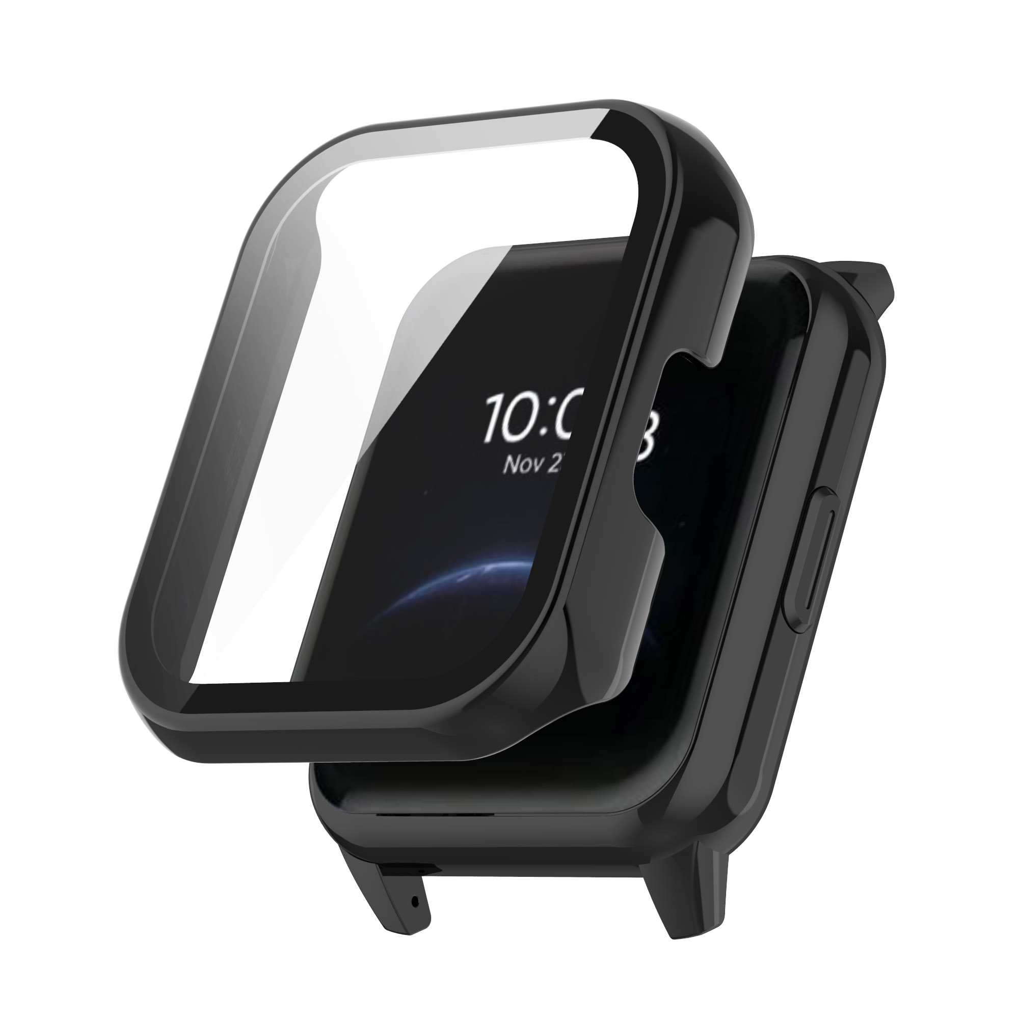 Cam + kılıf Realme izle 2 2 pr - Smartwatch New Watches incelemesi ve fiyatı