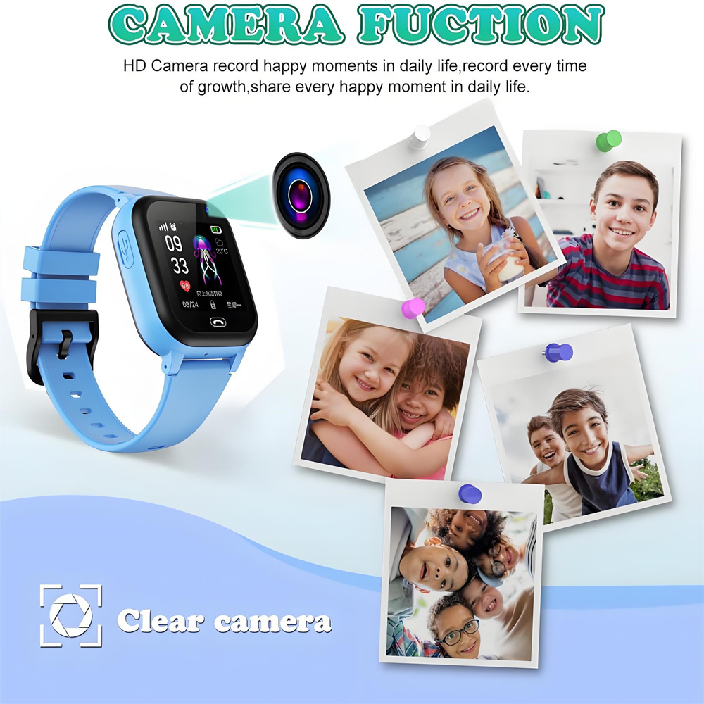 Çocuklar için Akıllı Saat GPS  - Smartwatch Watches Birthday Gift For Boys incelemesi ve fiyatı