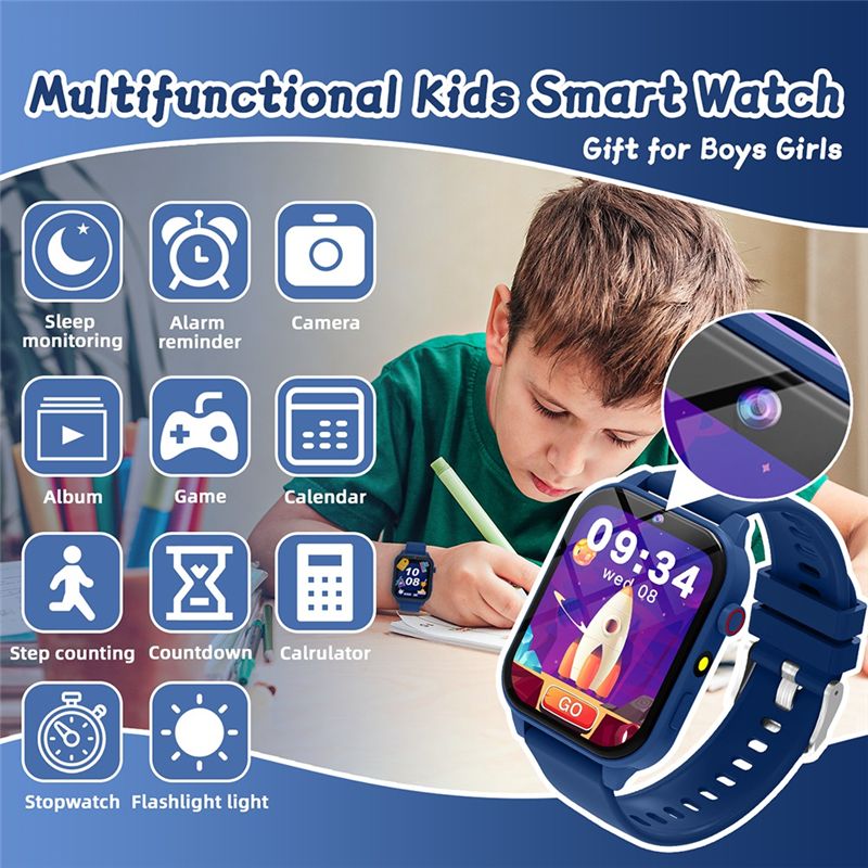 BNVN-Çocuk Çalışma Akıllı Saat - Smartwatch Watches Birthday Gift For Boys incelemesi ve fiyatı