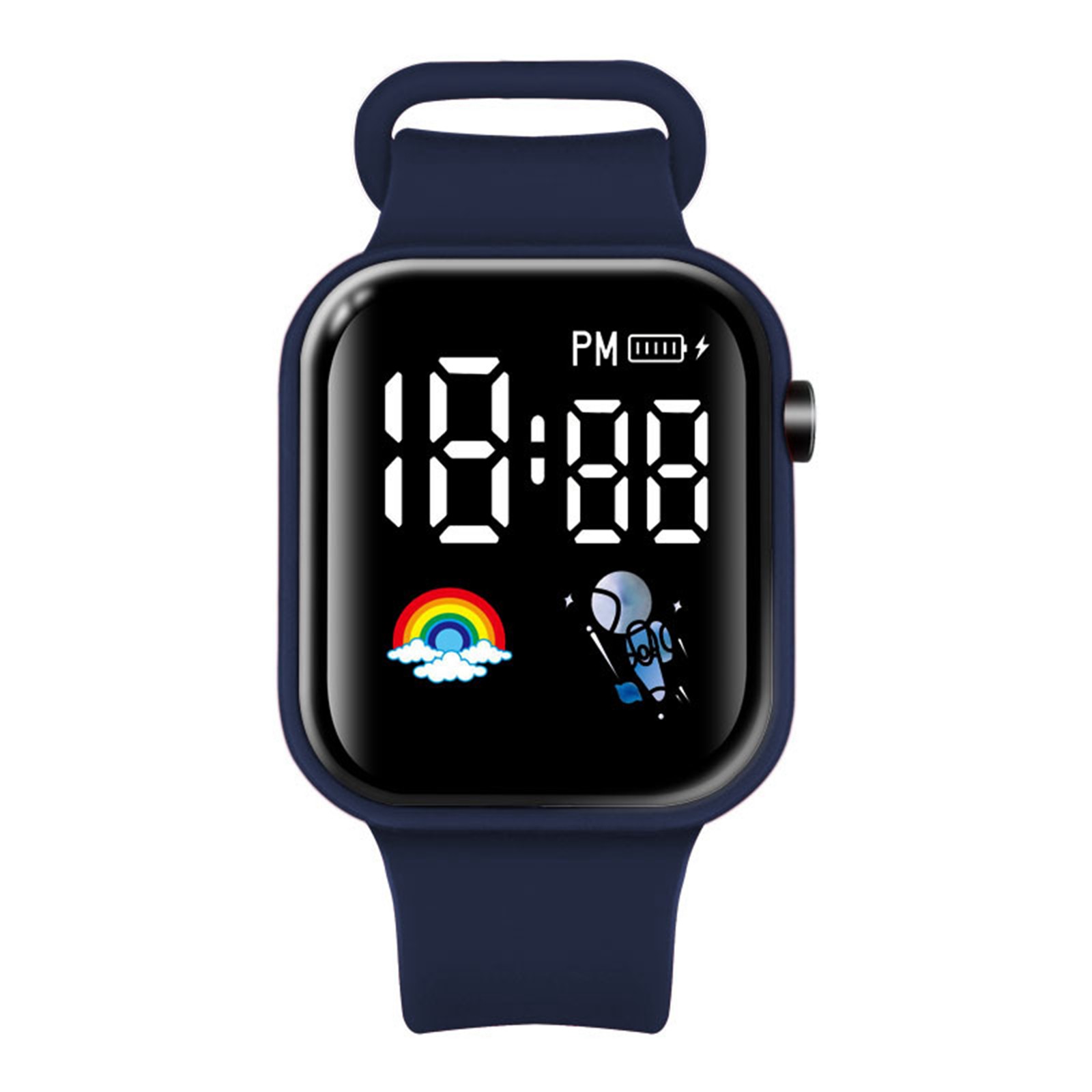 Yeni öğrenciler spor saatler a - Smartwatch Digital Watches For Boys incelemesi ve fiyatı