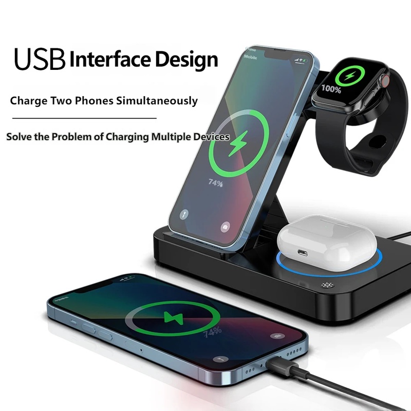 4'ü 1 Arada Katlanabilir Kablo - Smartwatch Phone Watches incelemesi ve fiyatı